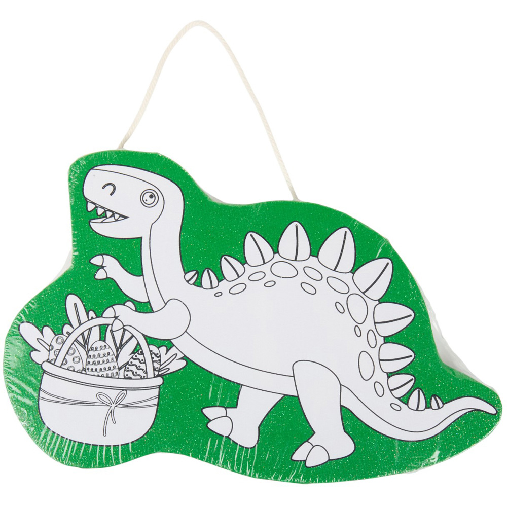 Easter Animal Shaped Glitter Paint Your Own Canvas Image 4