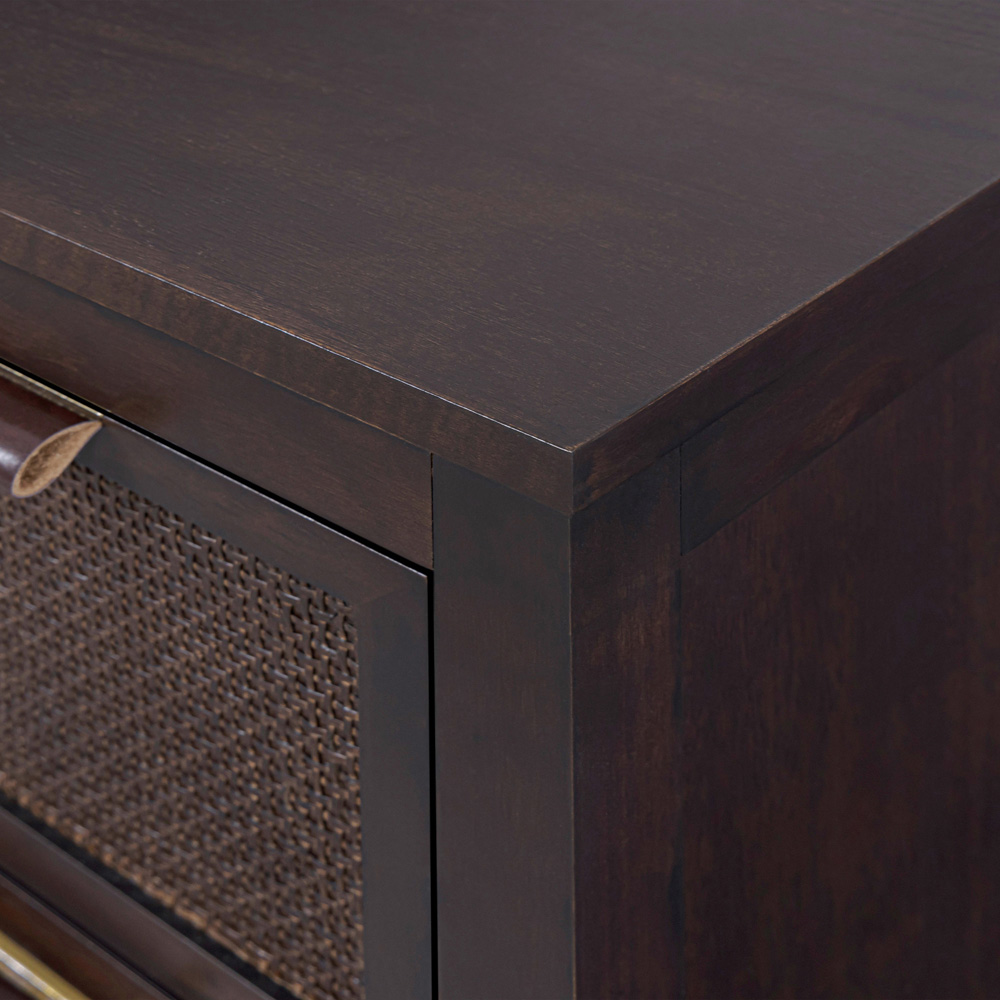 Teamson Home Hatteras 6 Drawer Espresso Dresser Image 7