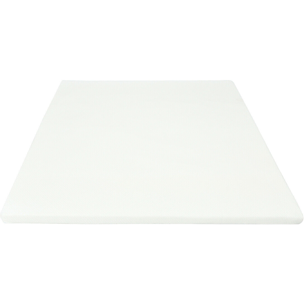 Costway Size 3 Memory Foam Mattress Topper with Washable Cover Image 3
