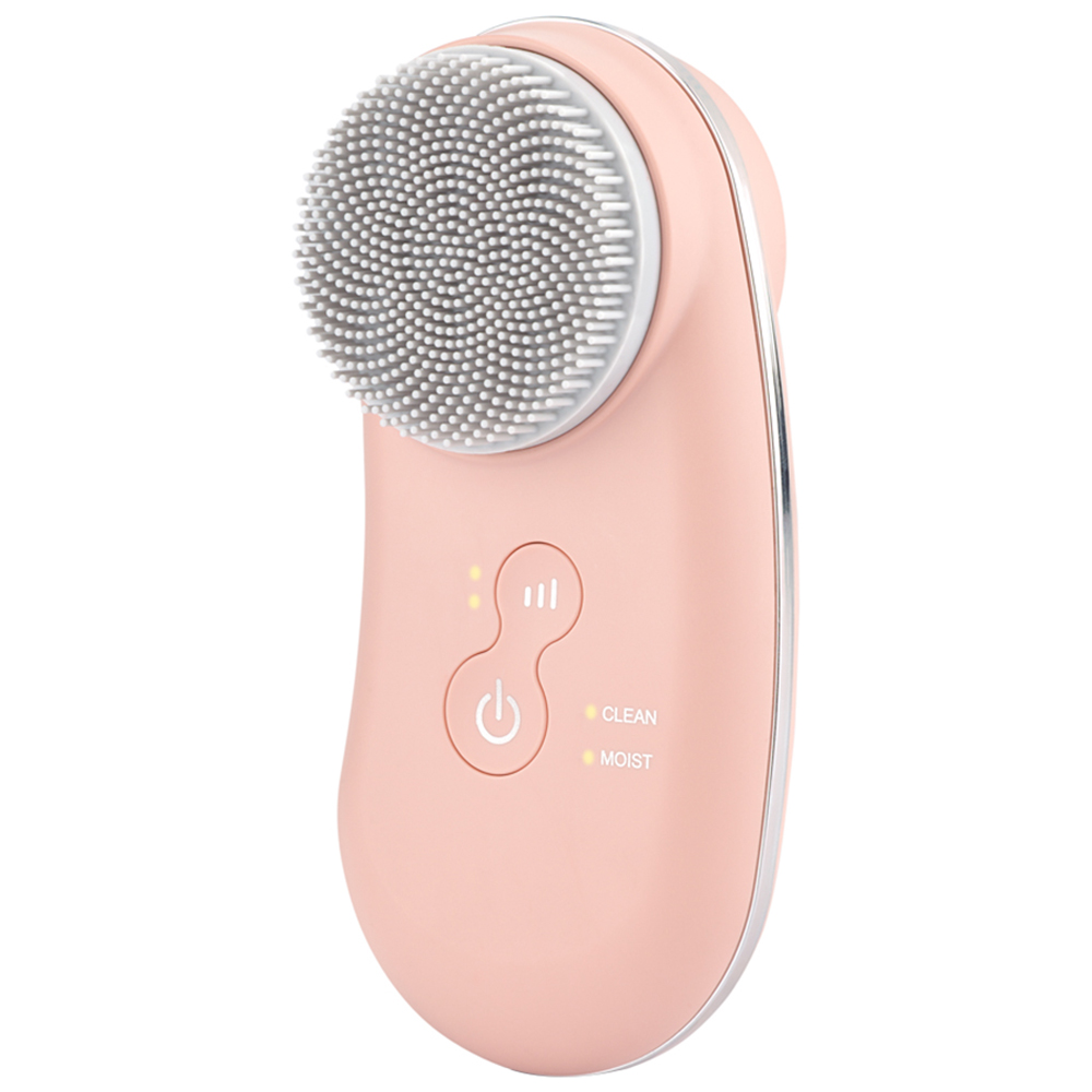 Beautifly Fresh Duo Care Blush Silicon Pink Face Brush Image 2