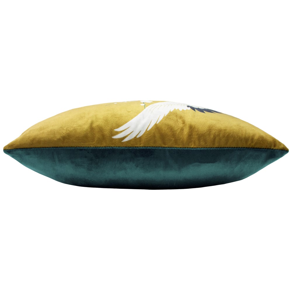 Paoletti Kensho Gold Printed Cushion Image 3