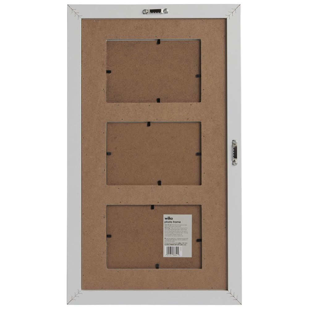 Wilko Natural White Photo Frame 3 x 6inch x 4inch Wilko