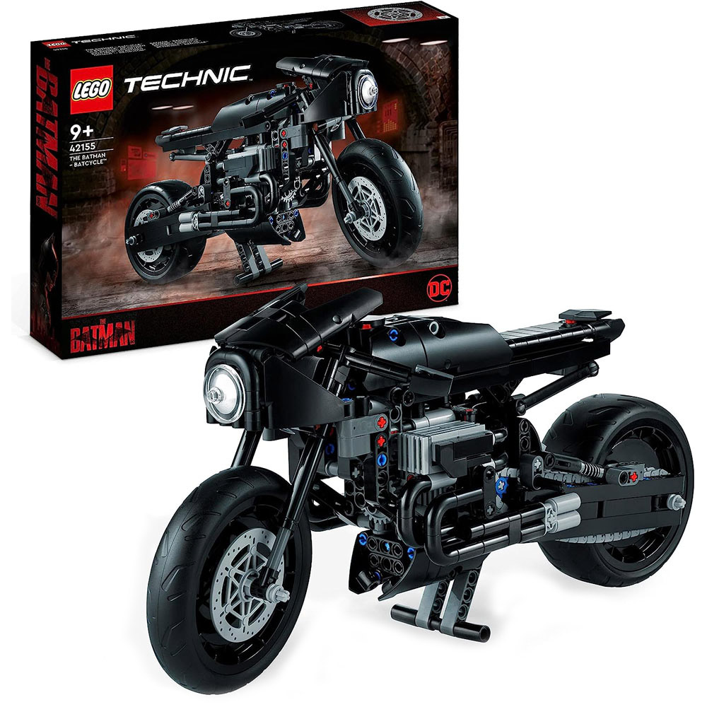 LEGO 42155 Technic The Batman Batcycle Building Toy Set Image 3