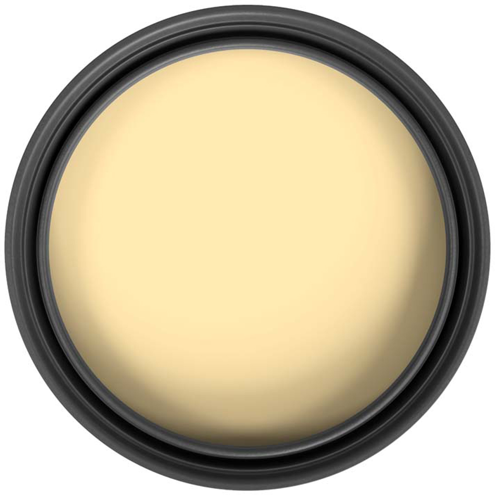 Ronseal One Coat Everywhere Buttercream Matt Interior Paint 2.5L Image 3
