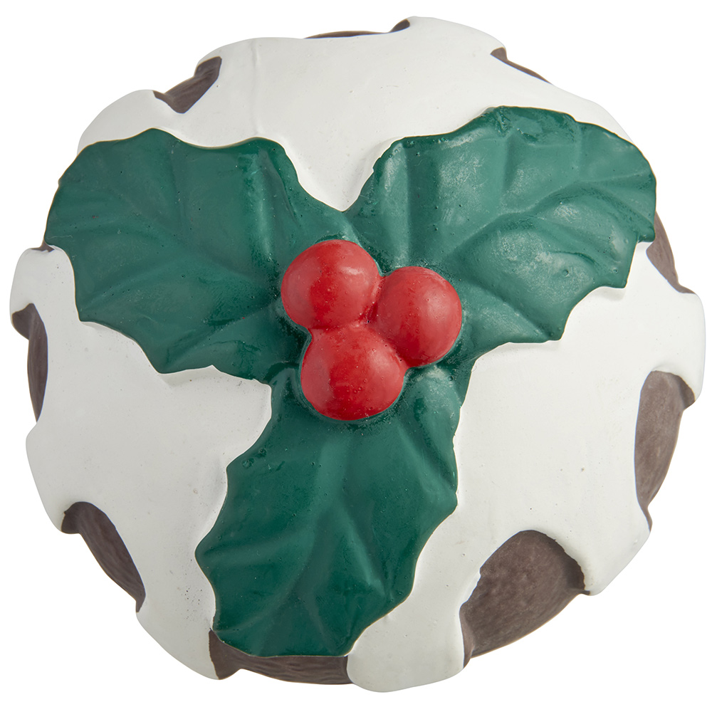 Christmas Latex Pudding Dog Toy Image 3