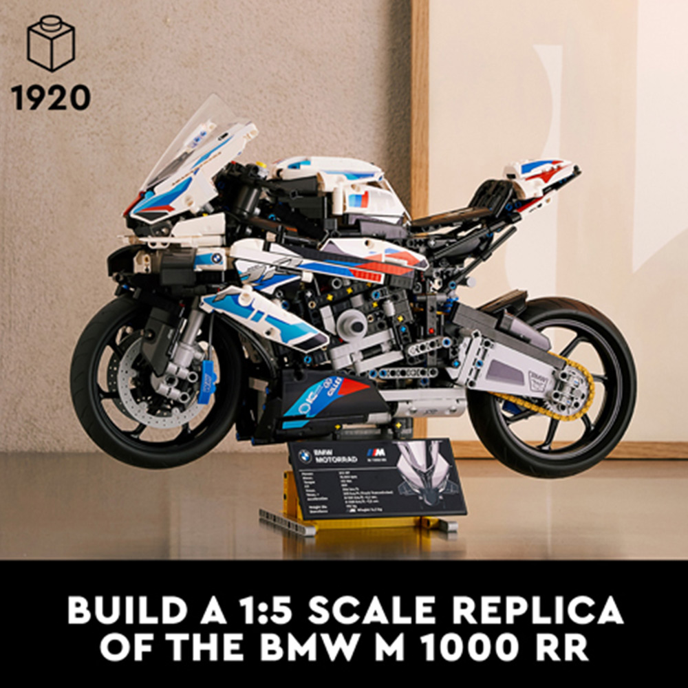 LEGO 42130 Technics BMW M 100RR Model Building Kit Image 5