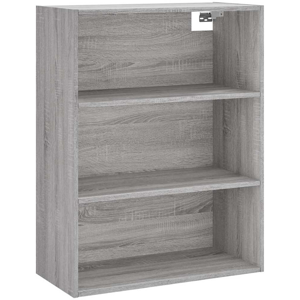 vidaXL 3 Drawer 3 Shelf Grey Sonoma Highboard Image 5