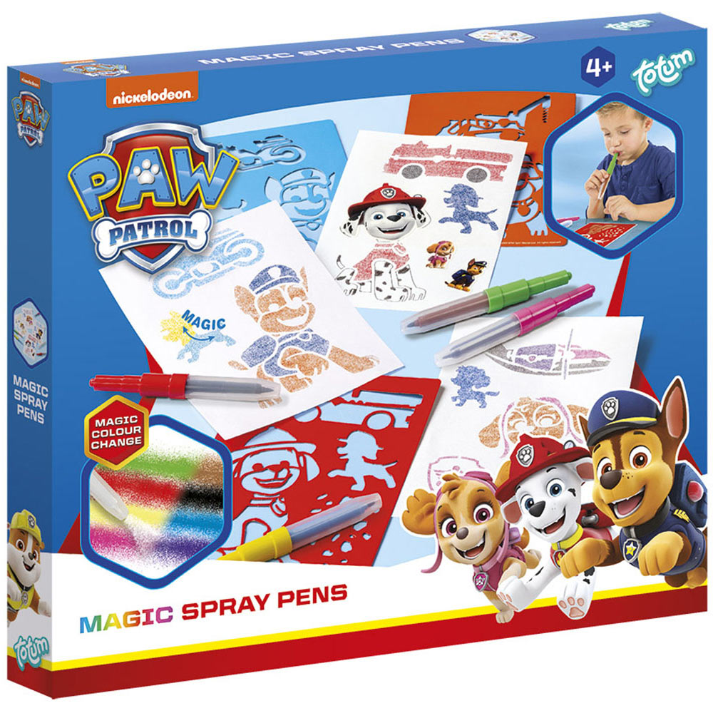 Paw Patrol Magic Spray Pen Set Image 1