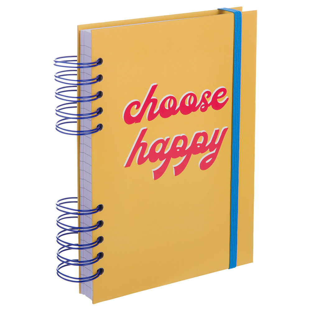 Wilko Happy Daze A5 Choose Happy Wiro Notebook Image 2
