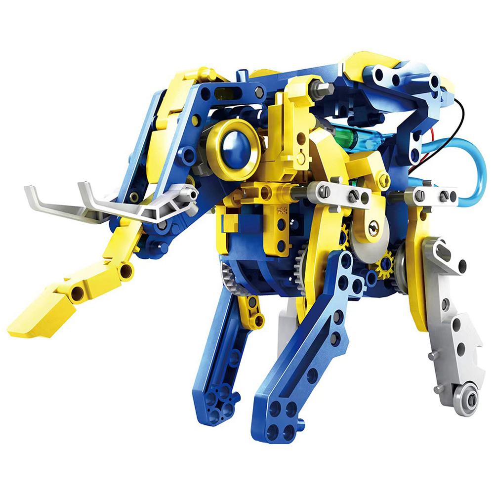 H&O Direct Kids 11-in-1 DIY Solar Robot Toy STEM Project Set Image 4