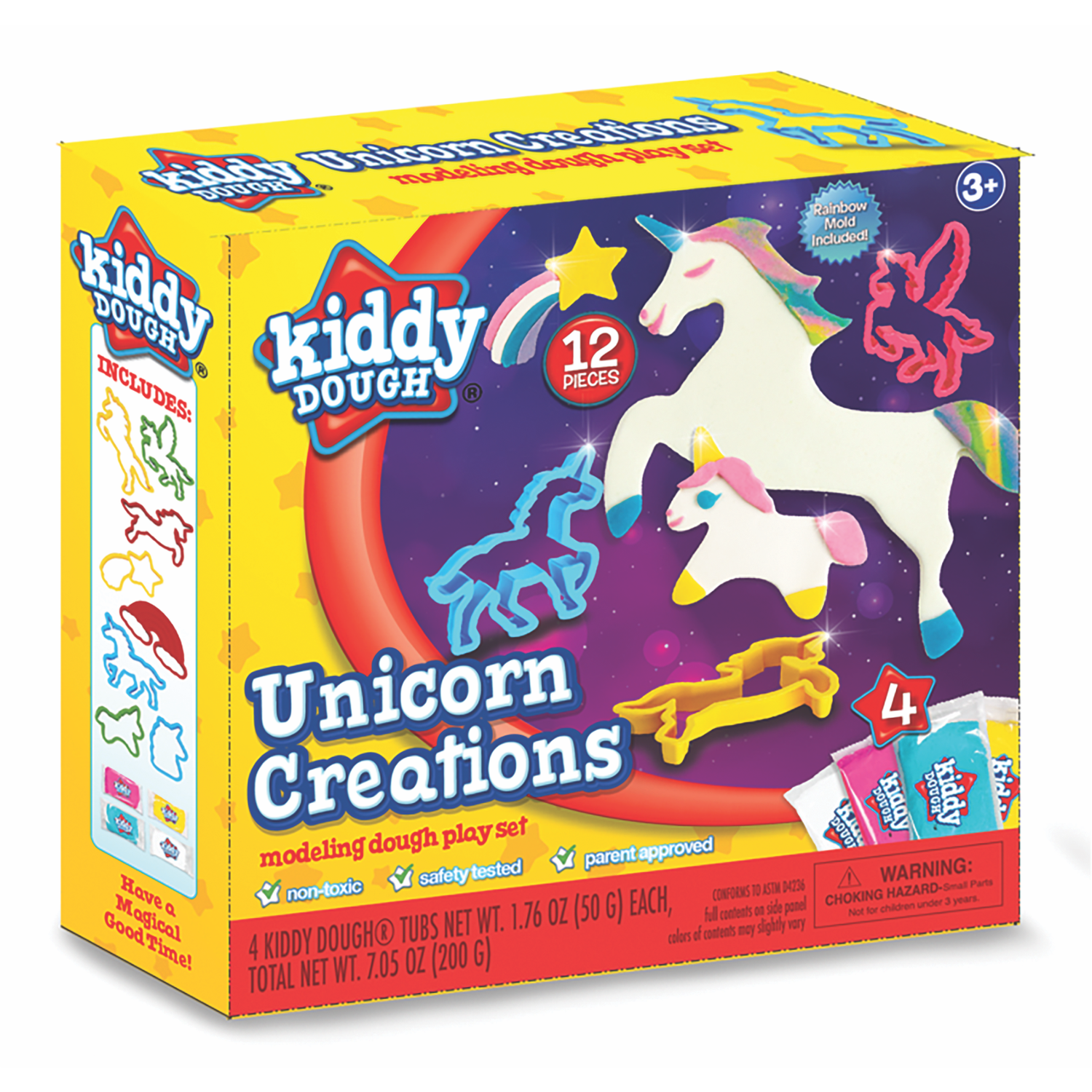 Kiddy Dough Unicorn Creations Modelling Dough Play Set Image