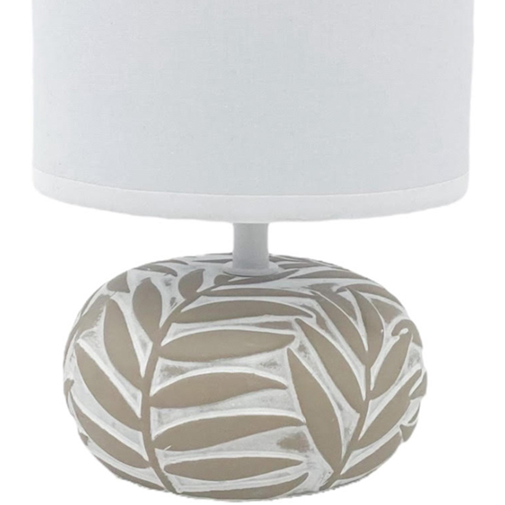 Acacia Home Fabric Shade Table Lamp 15.2cm Image 3