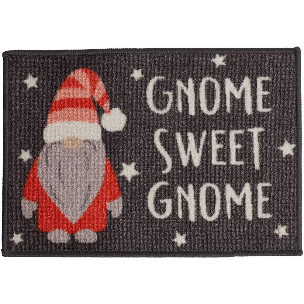 Wilko Gnome Sweet Gnome Washable Mat Image 1