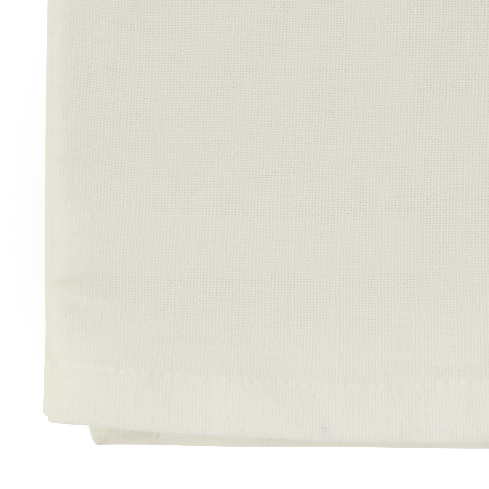 Wilko White Cotton Tablecloth 130 x 180cm Image 2
