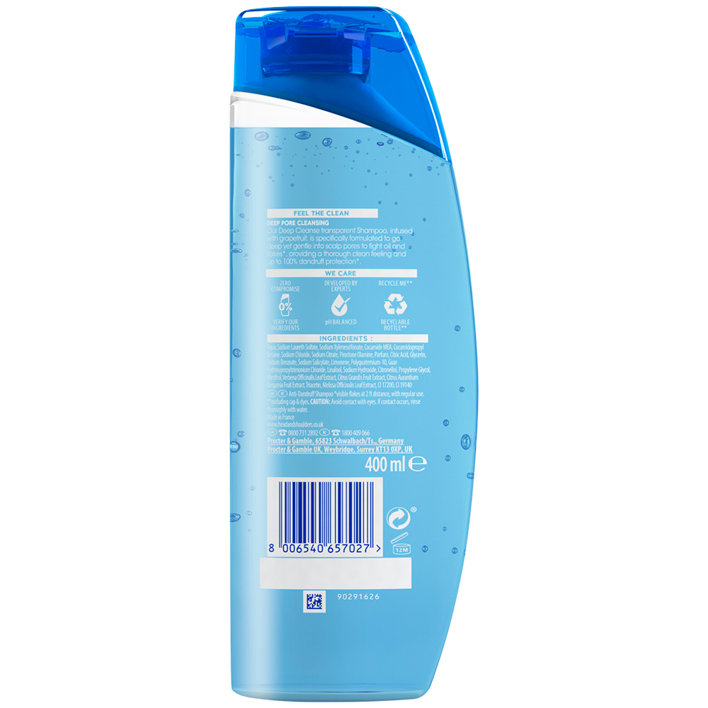 Head and Shoulders Deep Cleanse Gentle Purification Anti Dandruff