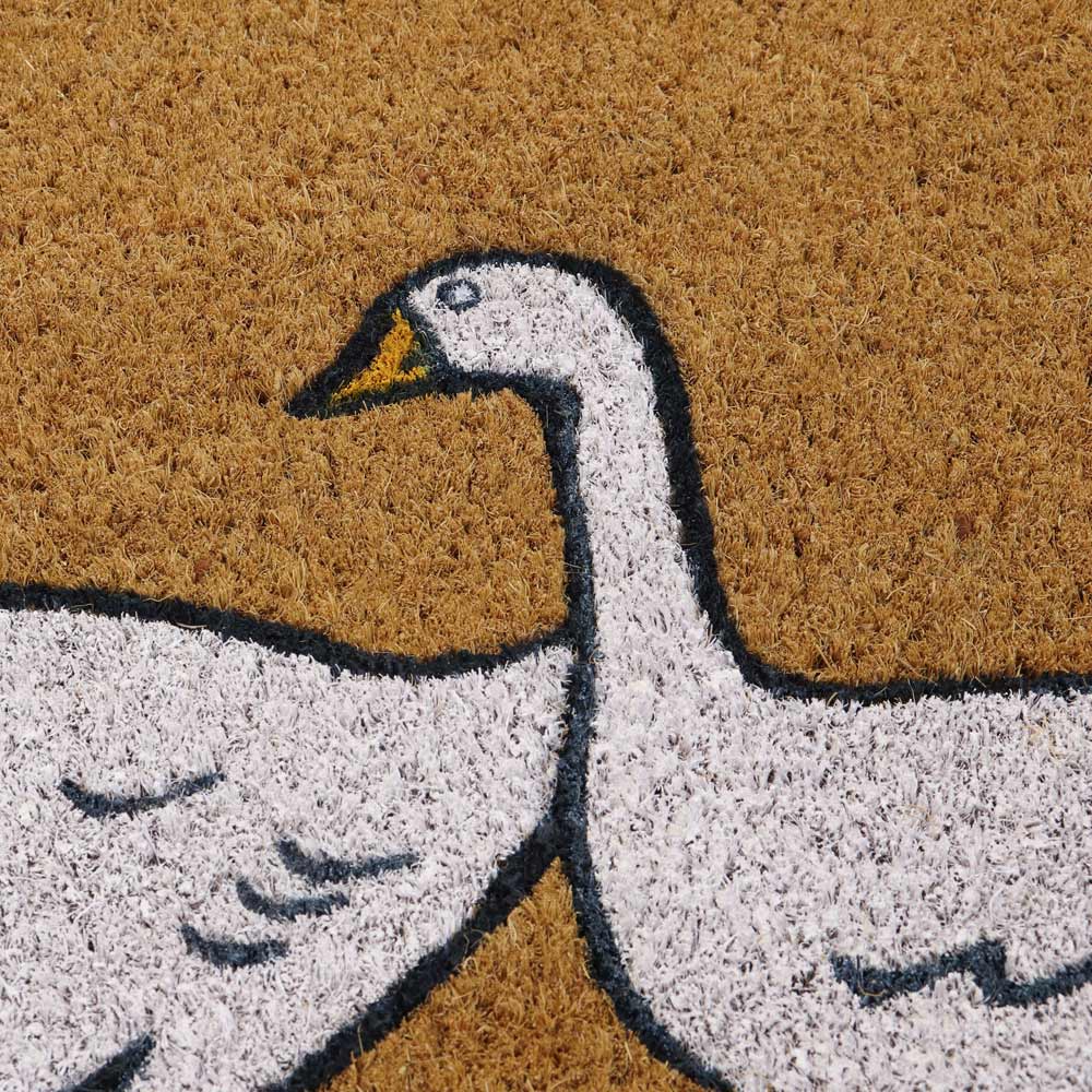 JVL Latex Coir Geese Doormat 45 x 75cm Image 4