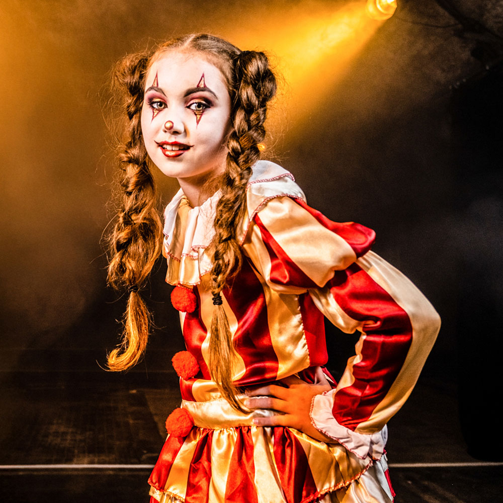 Rubies Carnevil Clown Kids Halloween Costume Large 8 to 10 Years Image 4