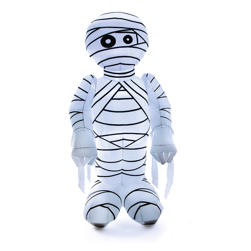 Premier Giant Mummy Light Up Inflatable with Lights 2.4m Image 1