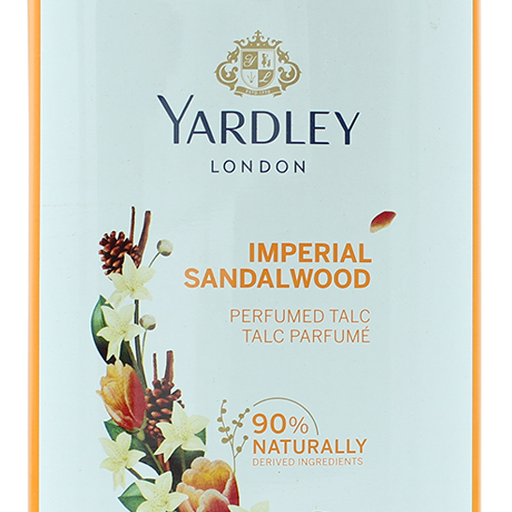 Yardley Imperial Sandalwood Talcum Powder 250g Image 2