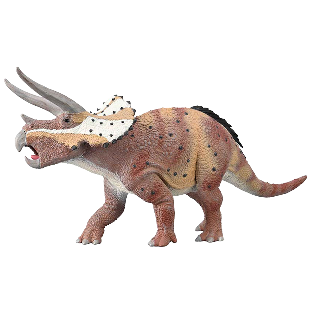 CollectA Triceratops Dinosaur with Movable Jaw Multicolour Image