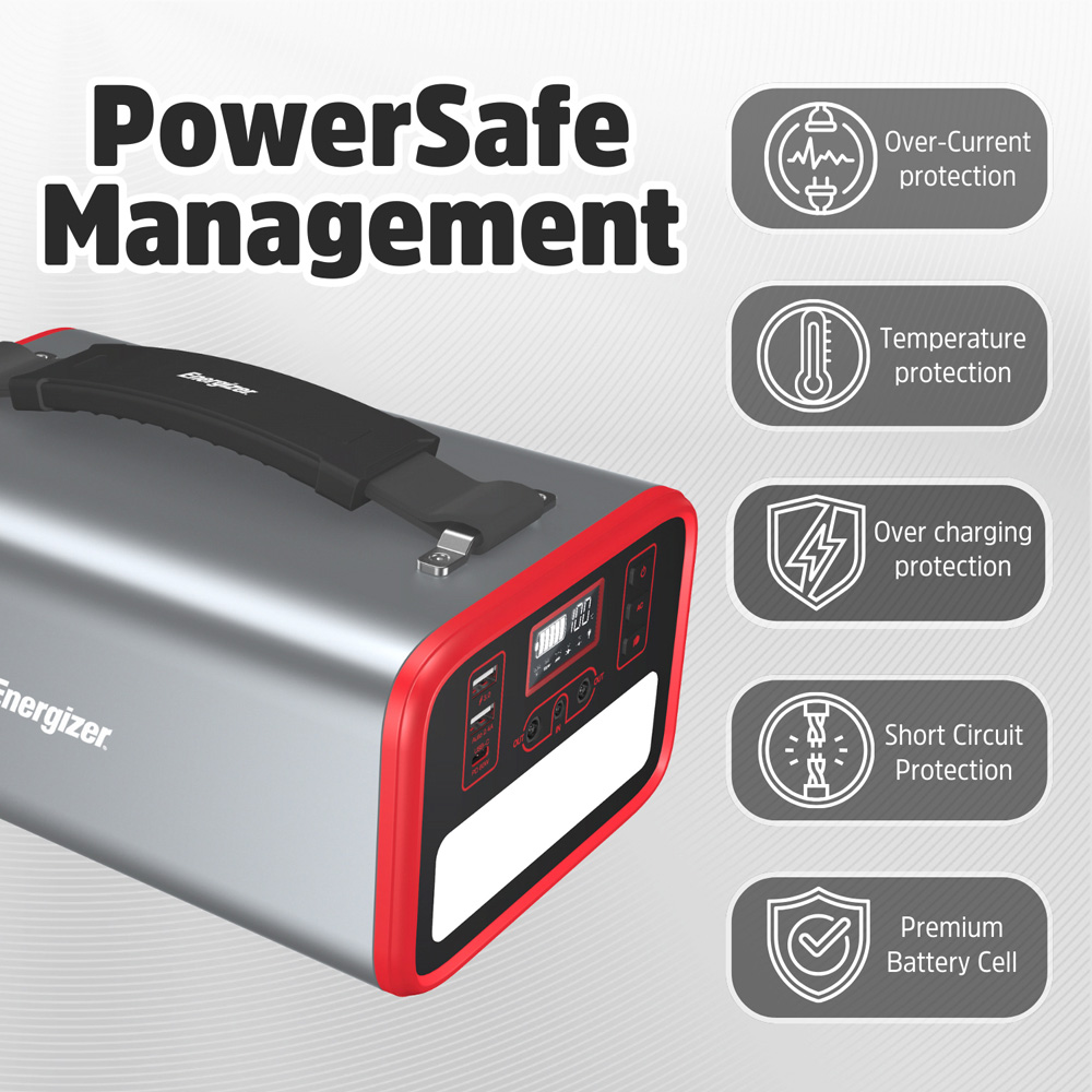 Energizer Black Power Station 240Wh Image 8