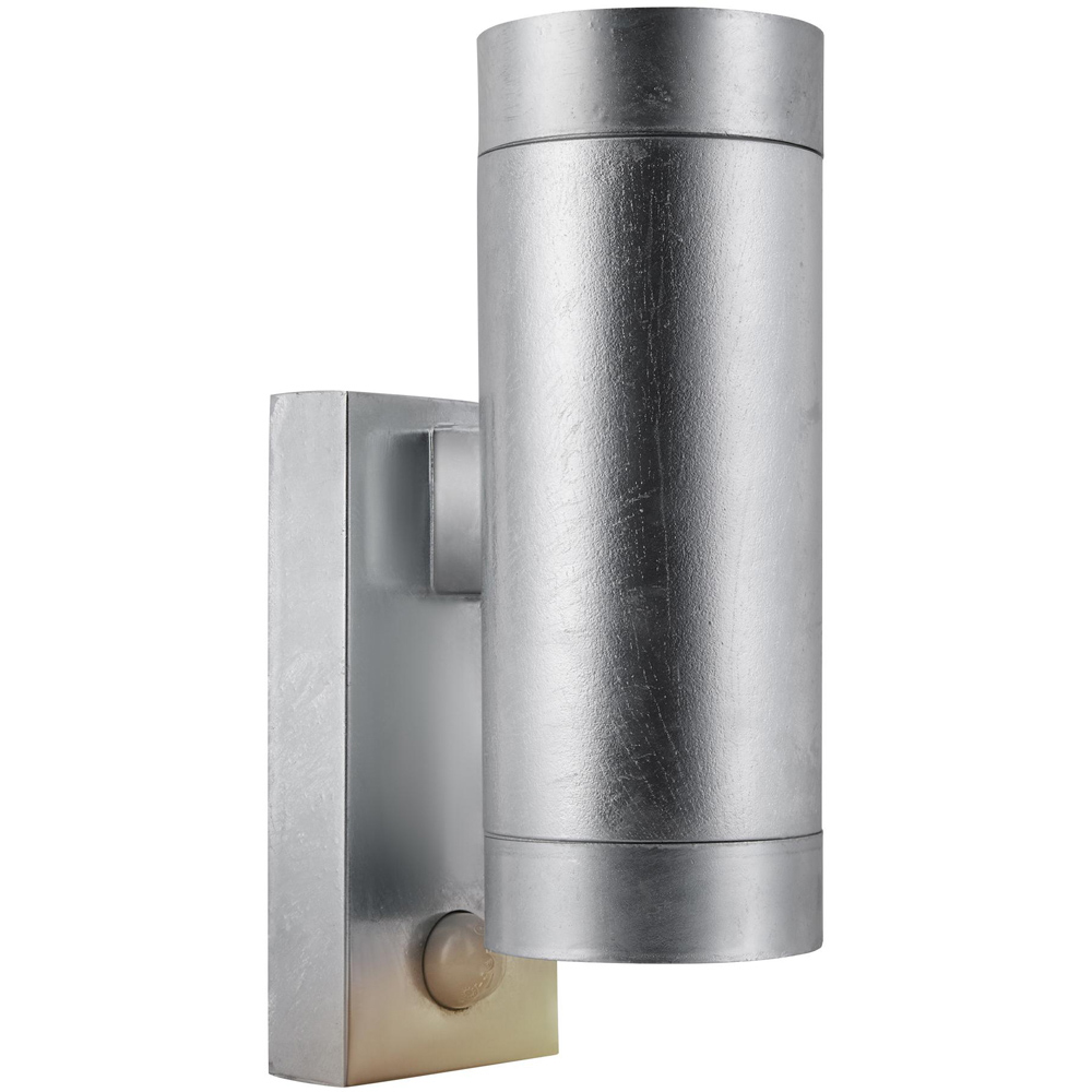 Nordlux Tin Maxi Galvanised Double Sensor Wall Light Image 1