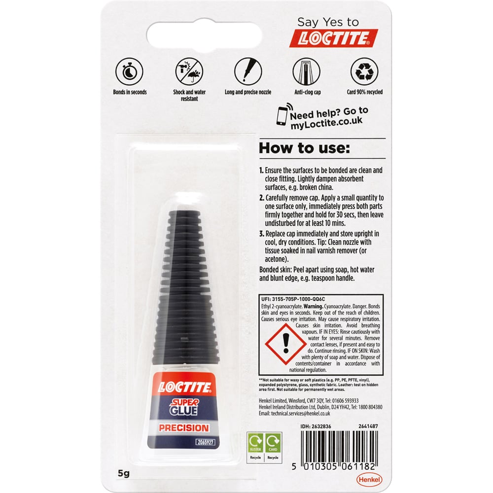 Loctite Precision Super Glue Liquid 5g Image 6