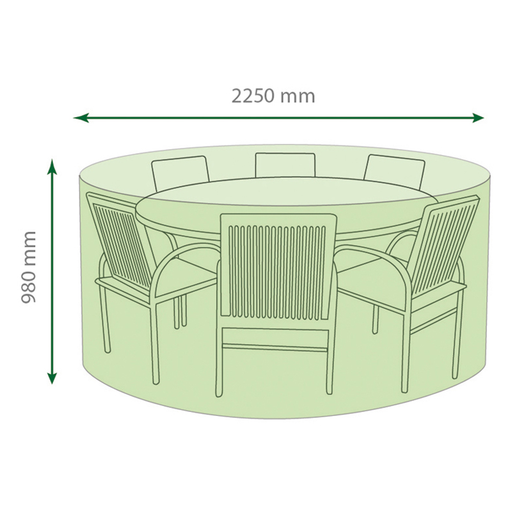 St Helens Large Round Patio Cover Set Image 5