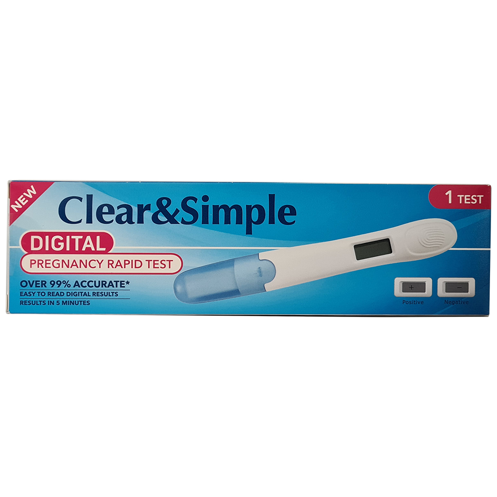 Clear and Simple Digital Pregnancy Test Image 3