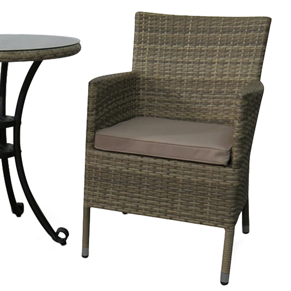 Katie Blake Sandringham Brown Garden Bistro Sets Wilko