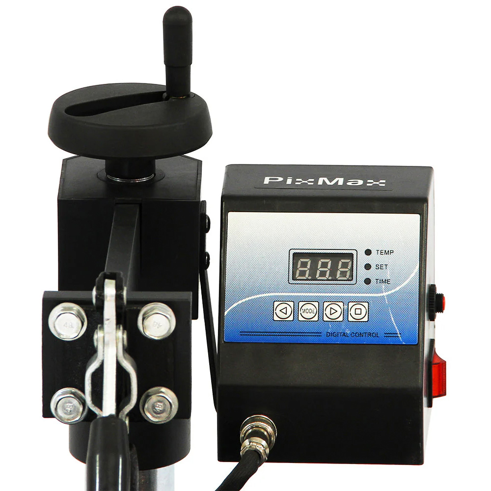 PixMax 5 in 1 Black Sublimation Heat Press Machine Set Image 4