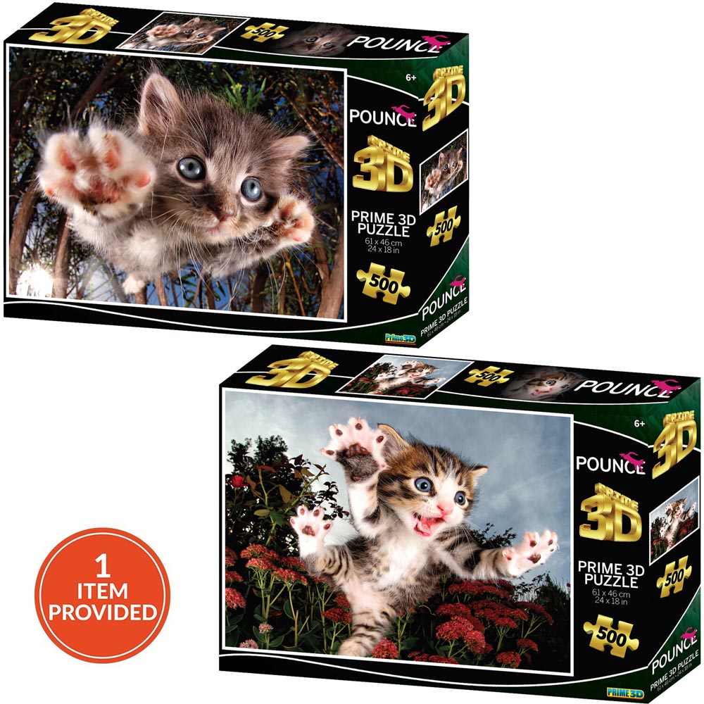 3D Cats Puzzle Image 1