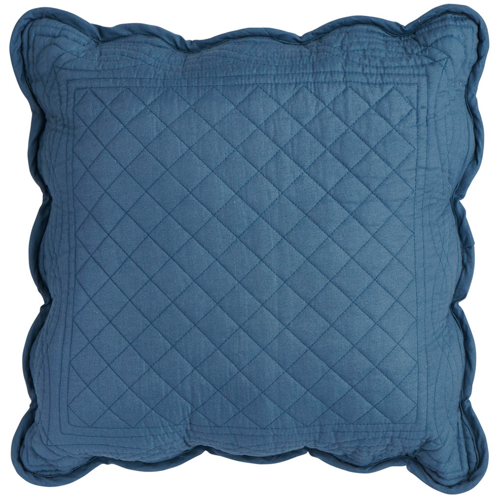 Wilko Fond Memories Blue Cushion 43 x 43cm Image 1
