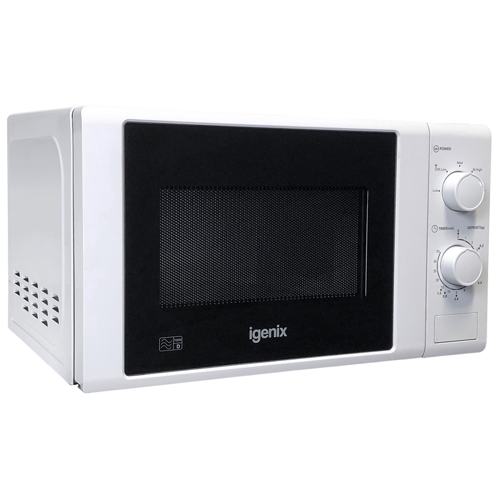 Igenix IG2071 White Manual Microwave 20L 700W Image 5