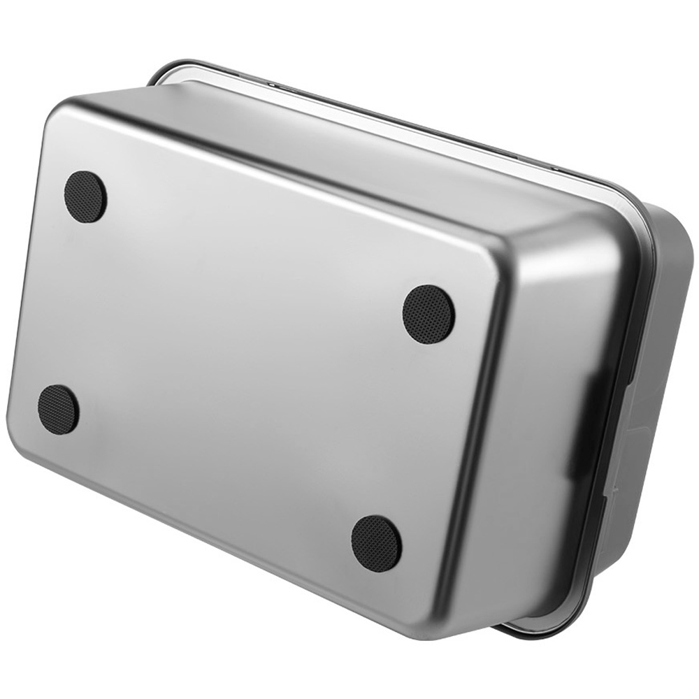 H&O Direct Anti Splash Stainless Steel Cat Litter Box with Scoop 25 x 50 35cm Image 3