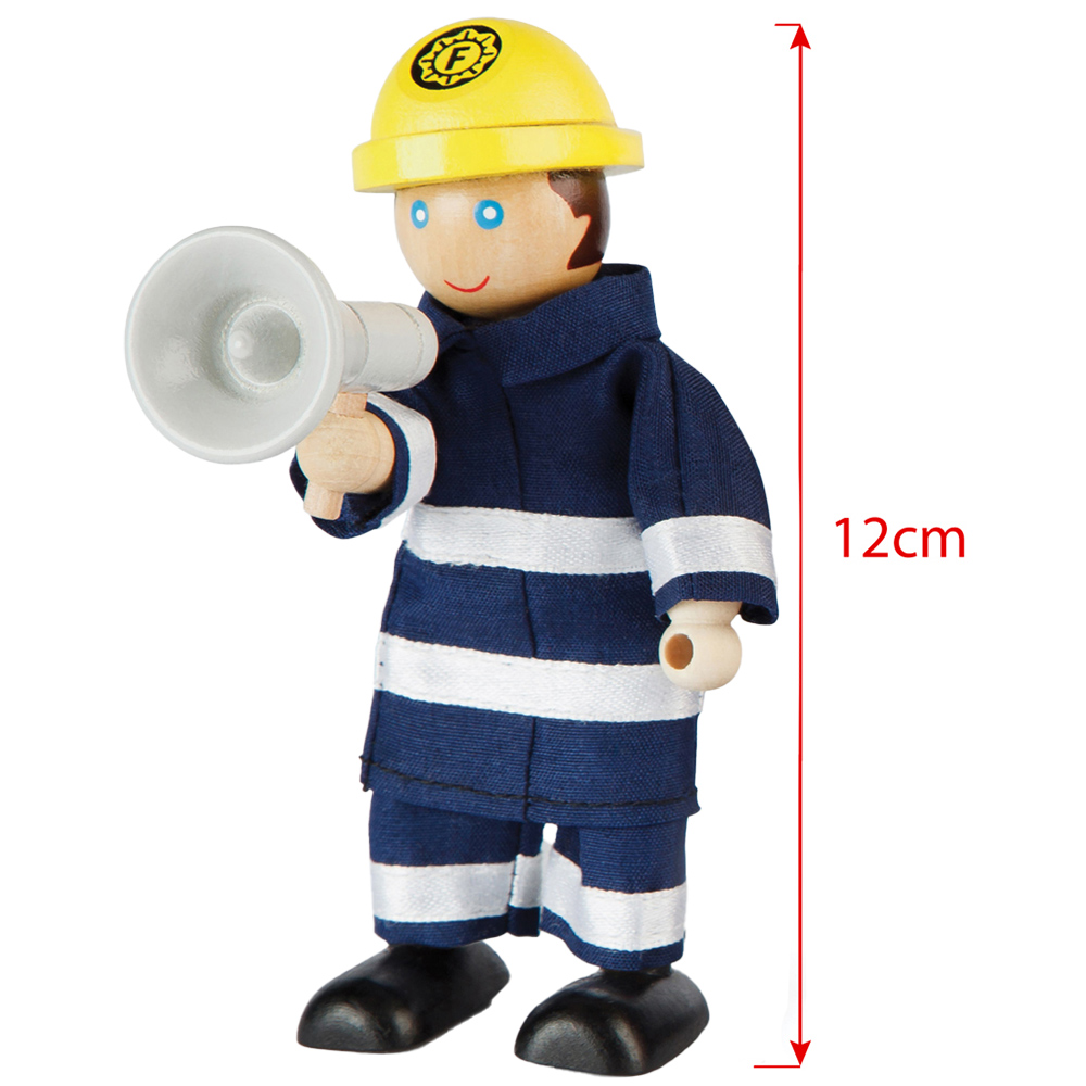 Tidlo Wooden Firefighters Set Image 4