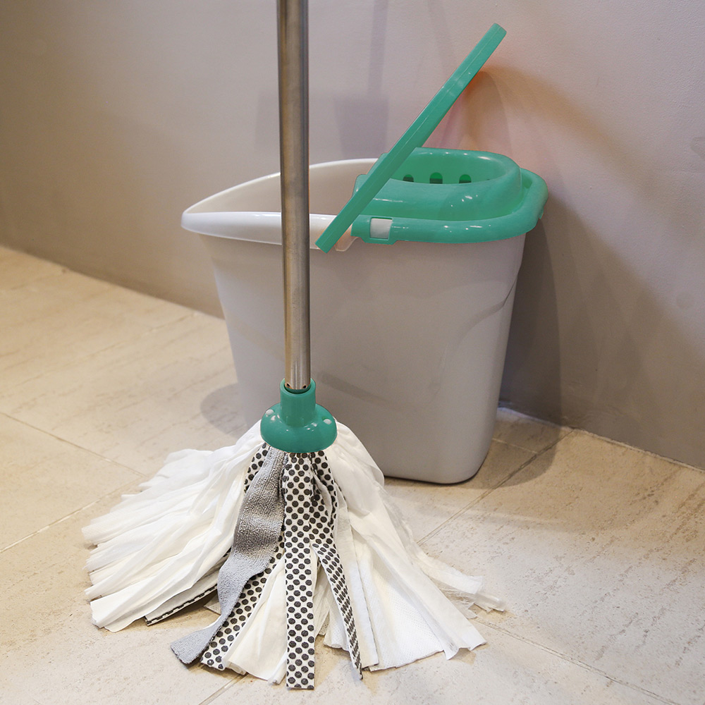 Brights Mop and Bucket Set Mint Green Image 4