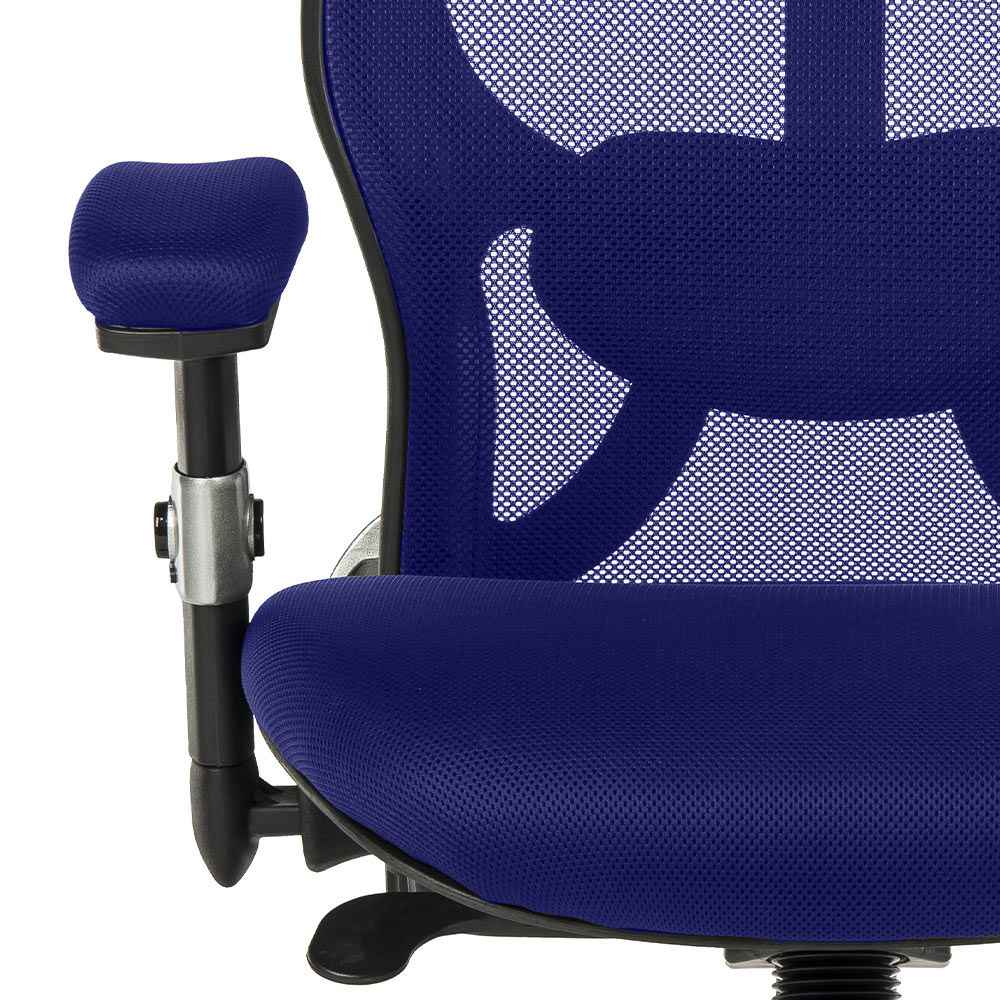 Teknik Office Cobham Blue Mesh Office Chair Image 5