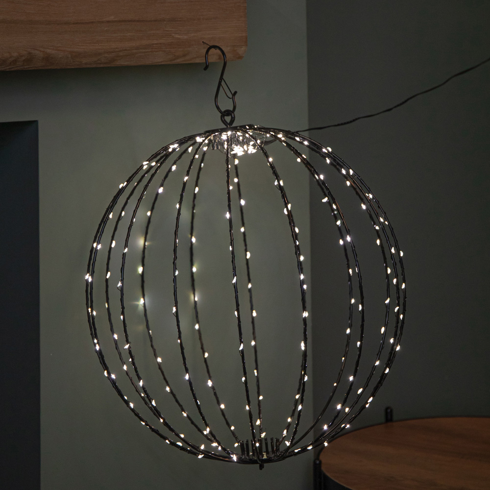 Samuel Alexander 240 Warm White LED Light-Up Twinkle Orb Christmas Decoration 40cm Image 6