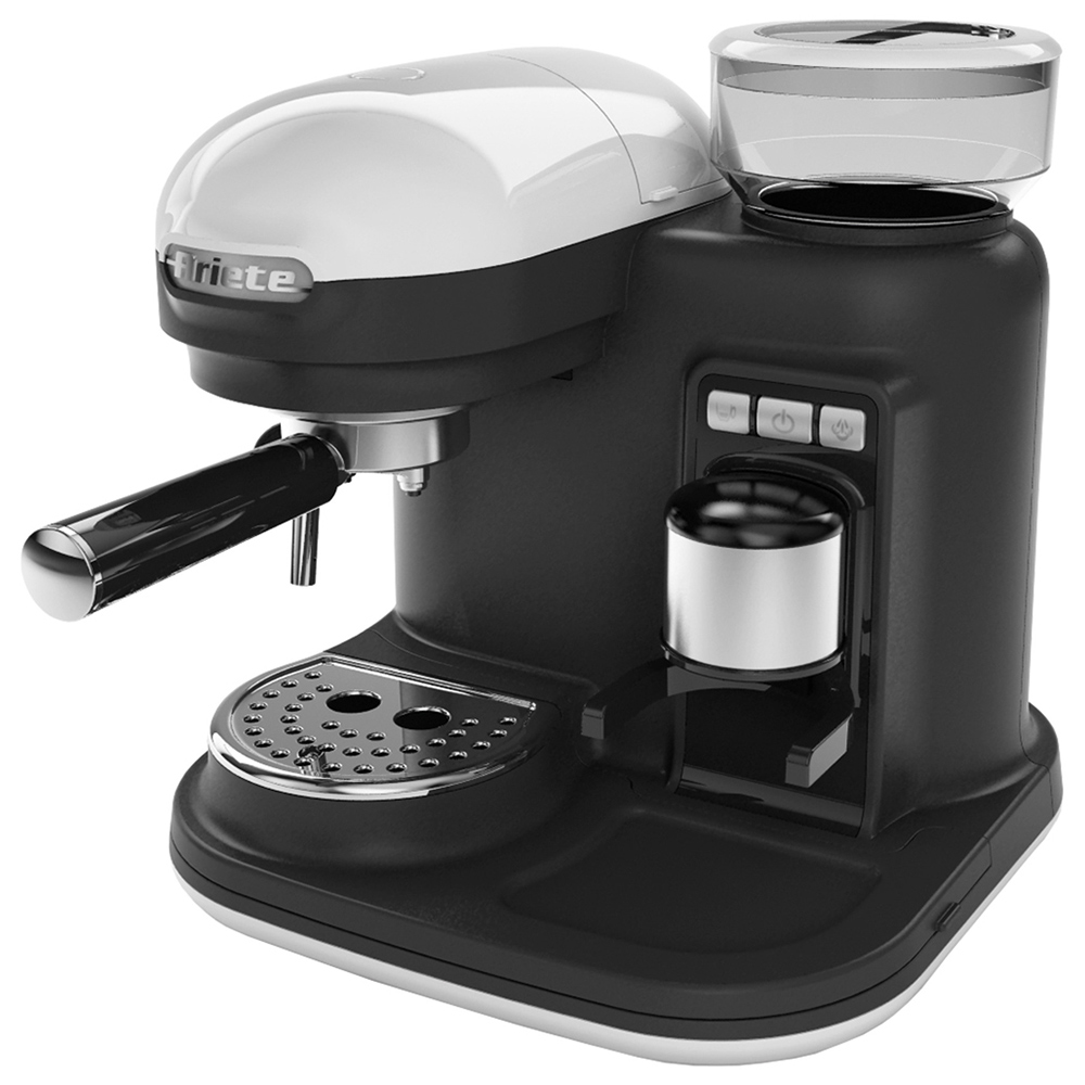 Ariete Moderna White Kettle, 2 Slice Toaster, Espresso Coffee Maker Set Image 4