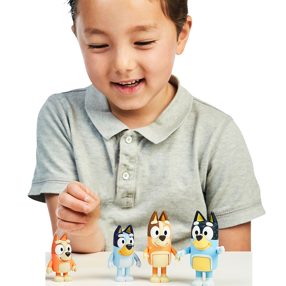 Single Bluey 4 Figure Playset in Assorted styles Image 8
