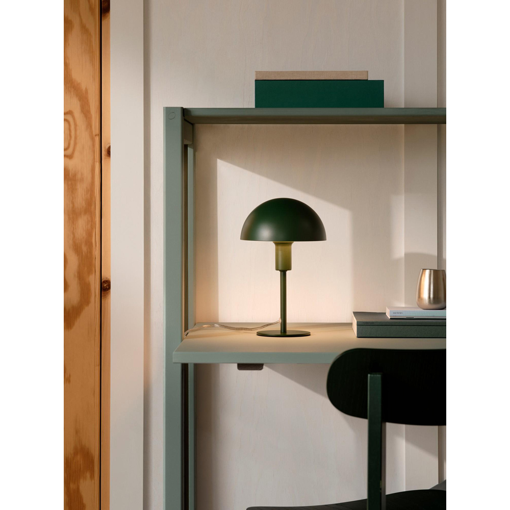 Nordlux Ellen E14 Dark Green Mini Table Lamp Image 2