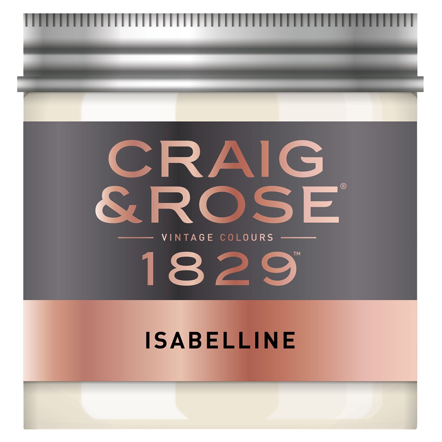 Craig and Rose 1829 Emulsion Tester Pot - Isabelline Image 1