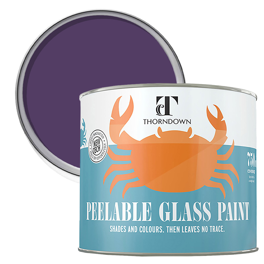 Thorndown Purple Phoenix Peelable Glass Paint 750ml Image 1