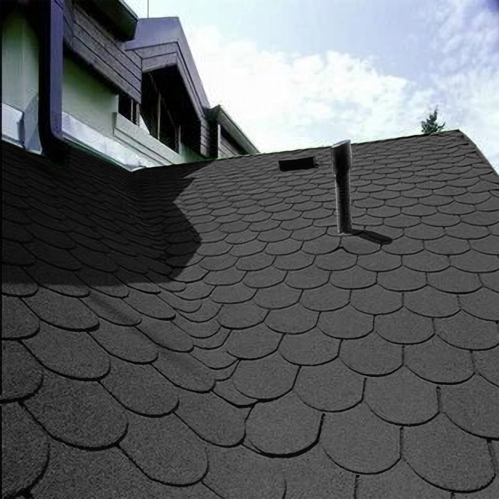 Living And Home Grey Self-Adhesive Asphalt Shingles Bitumen Roofing 330 x 1000cm Image 6