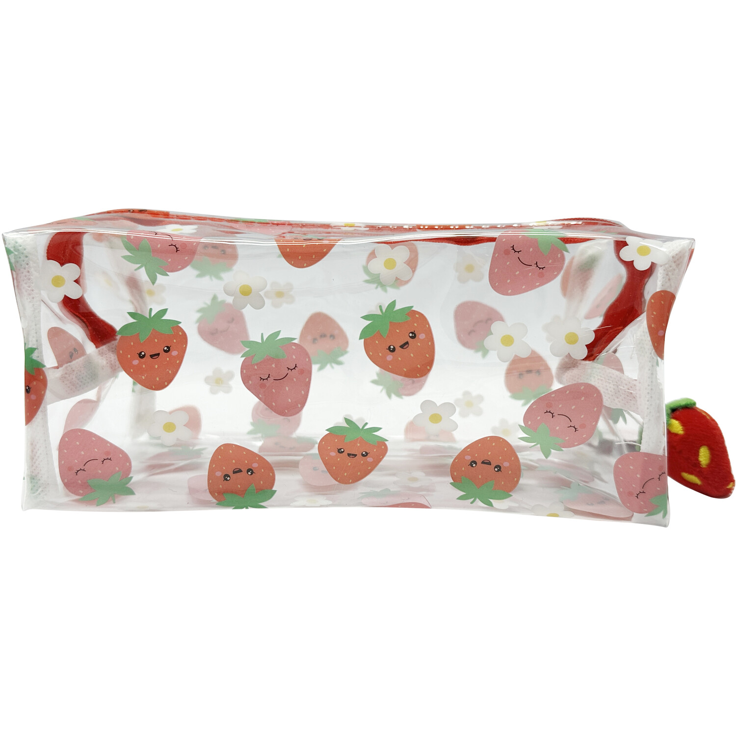 Strawberry Pattern Pencil Case - Multicolour Image 1