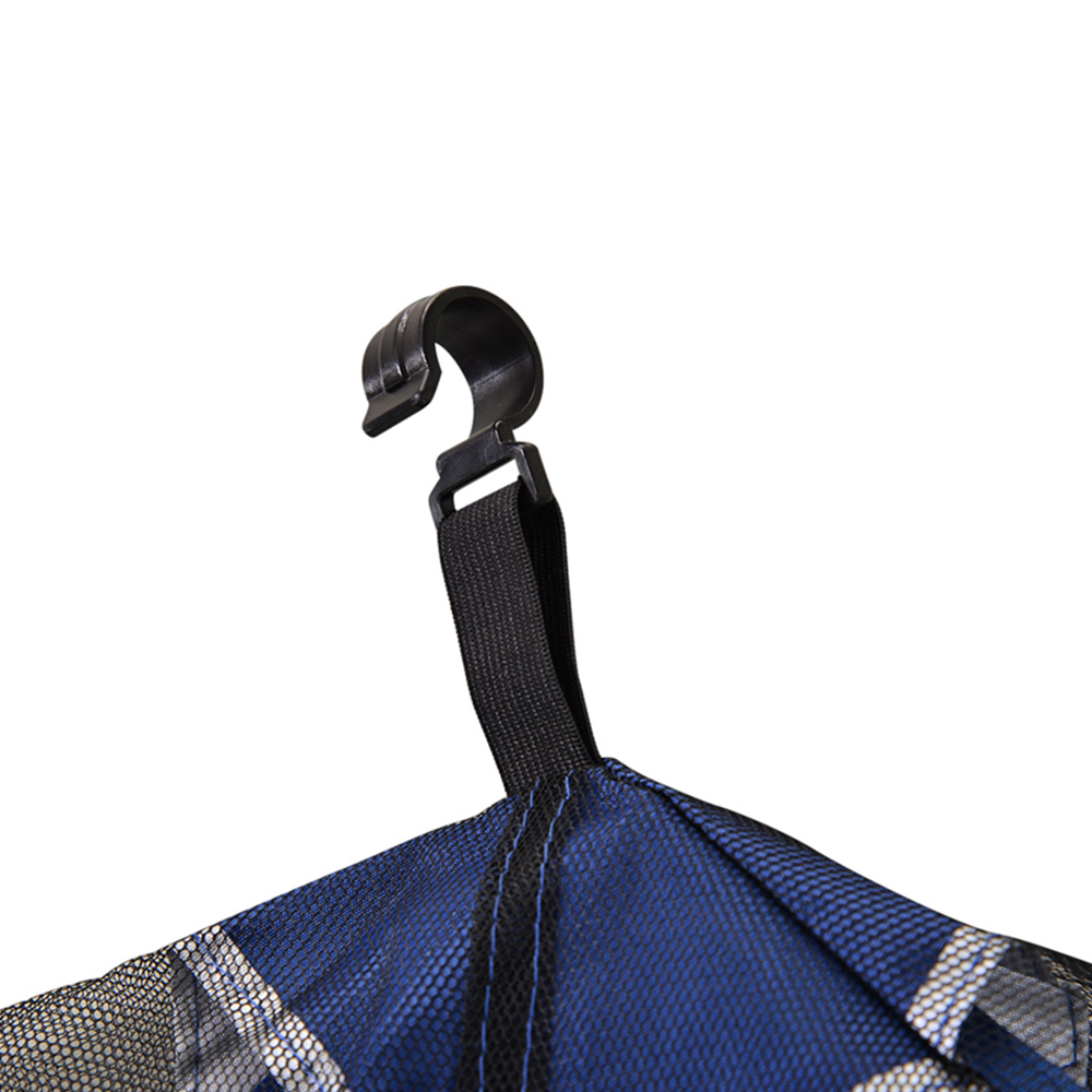 Outsunny Blue Folding Popup Adjustable Gazebo With Mosquito Netting