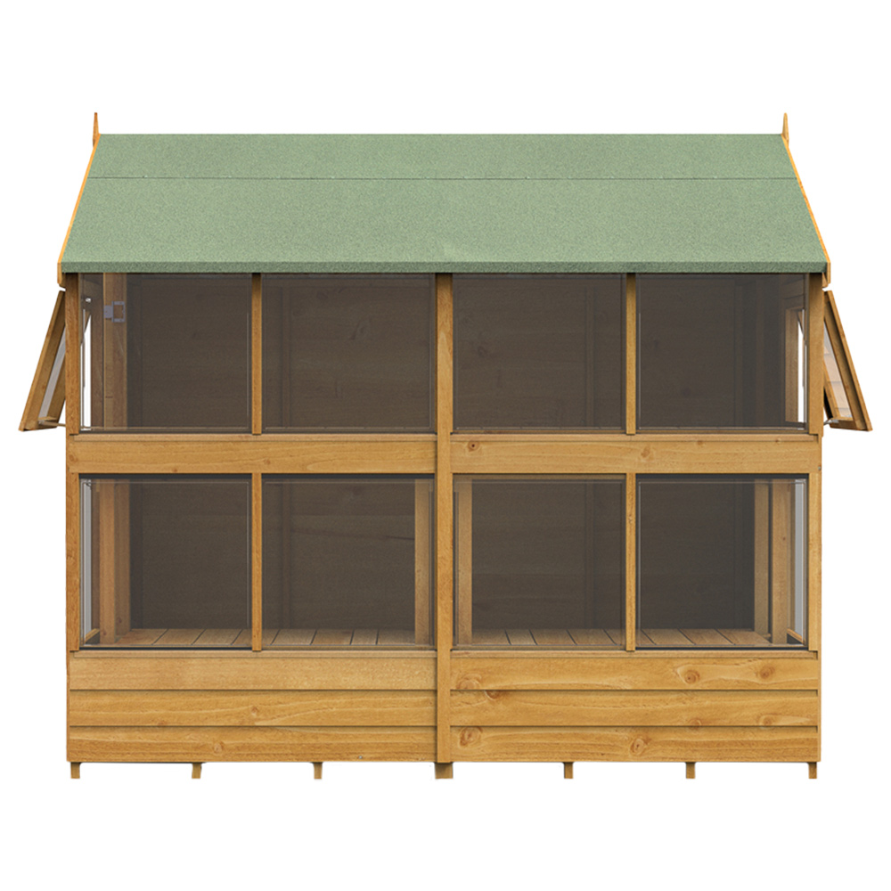 Forest Garden 8 x 6ft Shiplap Dip Treated Potting Shed Image 6