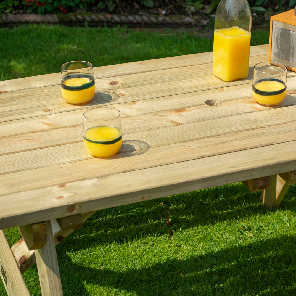 6ft Picnic Bench Image 5