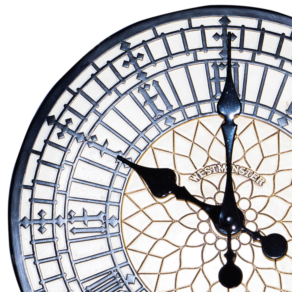 St Helens Big Ben Design Garden Clock 30cm Image 3